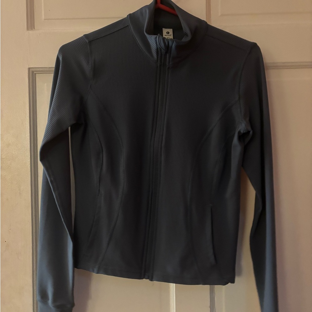 90 degree flex Dark Blue zip up Jacket
